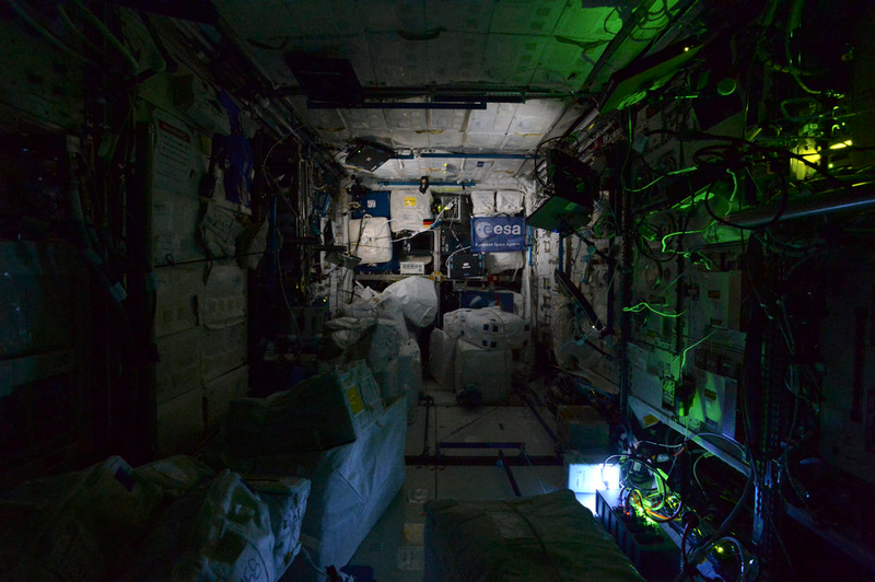 Illustration for article titled The Space Station At Night Just Keeps Getting Creepier